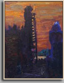 CHARLES STREET   2006   acrylic/canvas   24" x 18"